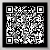Sofort erstellten QR-Code (durch Eingabe Ihrer URL Poster (Vorne)