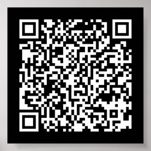 Sofort erstellten QR-Code (durch Eingabe Ihrer URL Poster