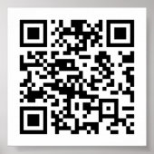 Sofort erstellten QR-Code (durch Eingabe Ihrer URL Poster (Vorne)