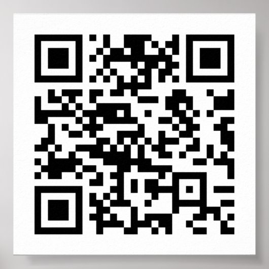 Sofort erstellten QR-Code (durch Eingabe Ihrer URL Poster (Vorne)