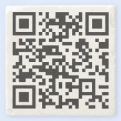 Sofort erstellten QR-Code (durch Eingabe Ihrer URL Steinuntersetzer