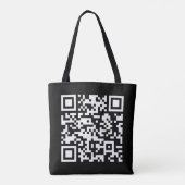 Sofort erstellten QR-Code (durch Eingabe Ihrer URL Tasche (Rückseite)