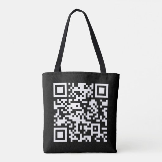 Sofort erstellten QR-Code (durch Eingabe Ihrer URL Tasche (Rückseite)