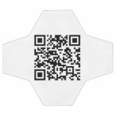 Sofort erstellter QR-Code (durch Eingabe Ihrer URL Fußball (Flach)