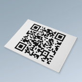 Sofort erstellter QR-Code (durch Eingabe Ihrer URL Fußmatte
