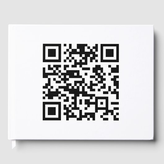 Sofort erstellter QR-Code (durch Eingabe Ihrer URL Gästebuch (Vorderseite)