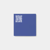 Sofort generierter QR-Code per URL-Eingabe | Marin Post-it Klebezettel (Vorderseite)