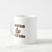 Sofort Golf Coach...einfach Kaffee hinzufügen Kaffeetasse (Vorderseite Links)