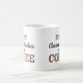 Sofort Klarinettenlehrer einfach Kaffeemusik hinzu Kaffeetasse (Mittel)