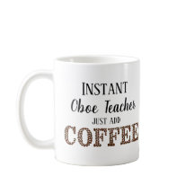 Sofort Oboe-Lehrer einfach Kaffeemusik hinzufügen