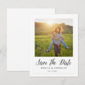 Sofortbild-Stil Save the Date (Vorne/Hinten)