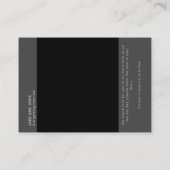 Sofortfotografie Hochzeit speichern Sie das Datum  Visitenkarte (Rückseite)