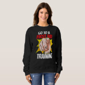 Soforthilfe für einen Schulungslehrer Sweatshirt (Vorne ganz)