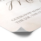 Sofortige Download-Rate Wie viele Brautparty-Spiel Poster (Ecke)