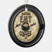 SOFORTIGE EMT ADDIEREN KAFFEE-WEIHNACHTSverzierung Keramikornament (Links)