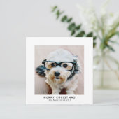 Sofortige Foto-Galerie - Minimale Weihnachtskarte (Stehend Vorderseite)