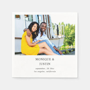 Sofortige Foto Hochzeit oder Party V3 Serviette