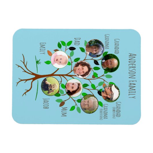 Sofortige Foto Magnet (Horizontal)