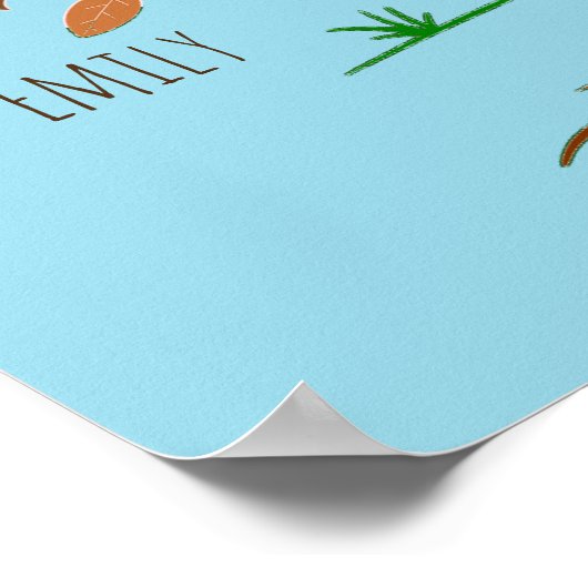 Sofortige Foto Poster (Ecke)