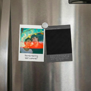 Sofortige Fotografie-Retro-Speicherhalterung Postkarte