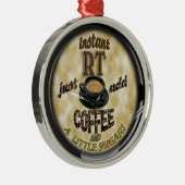 SOFORTIGE FUNKTELEGRAFIE - RADIOLOGIE-TECHNOLOGIE SILBERNES ORNAMENT (Rechts)