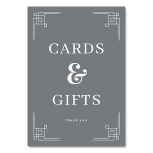 Sofortige Graue Minimalistische Karten & Geschenke