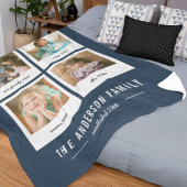 Sofortige Hintergrundfarbe für die Bildbearbeitung Fleecedecke