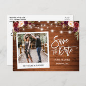 Sofortige Kamerasysteme aus Holz und Blendlicht Sa Postkarte (Vorne/Hinten)