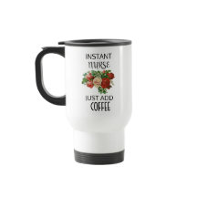 Sofortige Krankenschwester einfach Kaffee hinzufüg