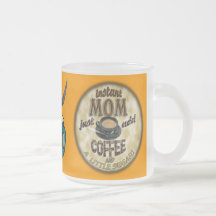 SOFORTIGE MAMA addieren gerade KAFFEE (und einen