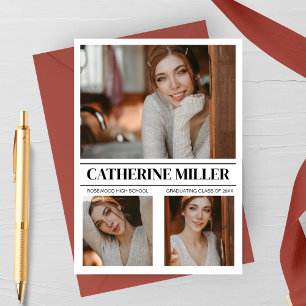 Sofortige Minimalistische Abschlussankündigung Ankündigung