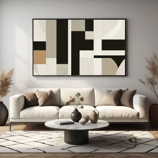 Sofortige Neutrale Geometrie Poster