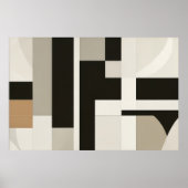 Sofortige Neutrale Geometrie Poster (Vorne)