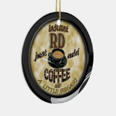 SOFORTIGE RD - REGISTRIERTER DIÄTETIKER - ADDIEREN KERAMIKORNAMENT (Rechts)