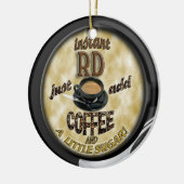 SOFORTIGE RD - REGISTRIERTER DIÄTETIKER - ADDIEREN KERAMIKORNAMENT (Links)