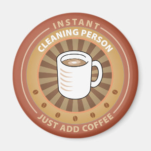 Sofortige Reinigungs-Person Magnet