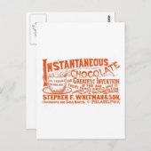 Sofortige Schokolade! Postkarte (Vorne/Hinten)