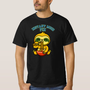 Sofortige Stimmungsaufhellung Süßes Faultier beim  T-Shirt