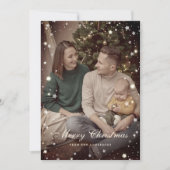 Sofortige Vintage Foto Weihnachten (Vorderseite)