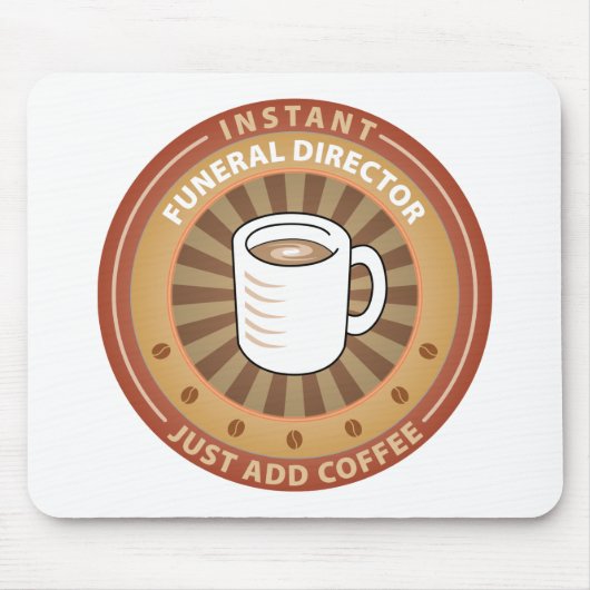 Sofortiger Bestattungsunternehmer Mousepad (Vorne)