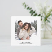 Sofortiger Blick auf Foto | Frohe Weihnachten (Stehend Vorderseite)