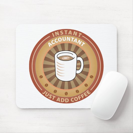 Sofortiger Buchhalter Mousepad (Mit Mouse)