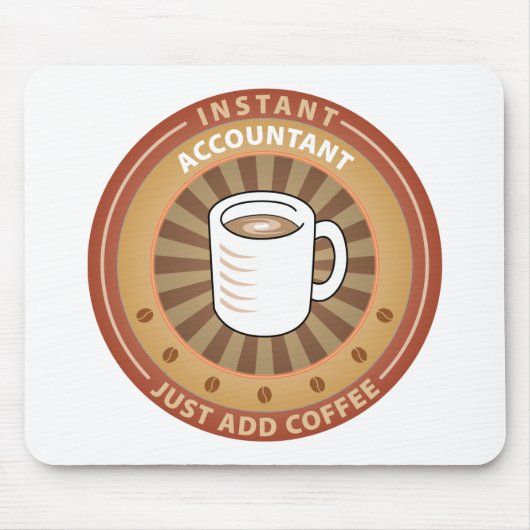 Sofortiger Buchhalter Mousepad (Vorne)