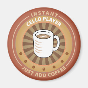 Sofortiger Cello-Spieler Magnet