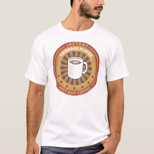 Sofortiger Cribbage Spieler T-Shirt