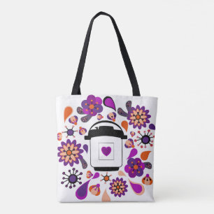Sofortiger Druck, der Topf kocht Tasche