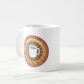 Sofortiger Dudelsack-Spieler Kaffeetasse (Vorderseite Links)