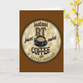 SOFORTIGER KARTE (Gelbe Blume)