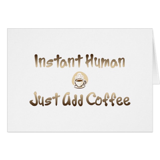 Sofortiger Mensch (Vorderseite (Horizontal))