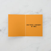 Sofortiger Mensch, einfach Kaffee hinzufügen - Fun Karte (Innenseite)